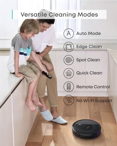 Robot Vacuum and Mop Combo, Self Emptying, 7000 Pa Suction M8972