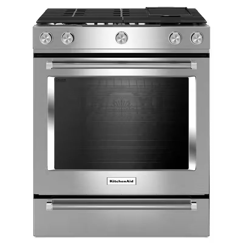 6.5 cu. ft. Slide-In Gas Range with Convection Oven Stainless Steel I788