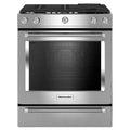 6.5 cu. ft. Slide-In Gas Range with Convection Oven Stainless Steel I788