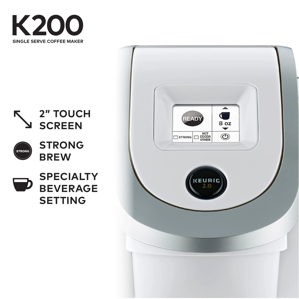 Single-Serve K-Cup Pod Coffee Maker F3519