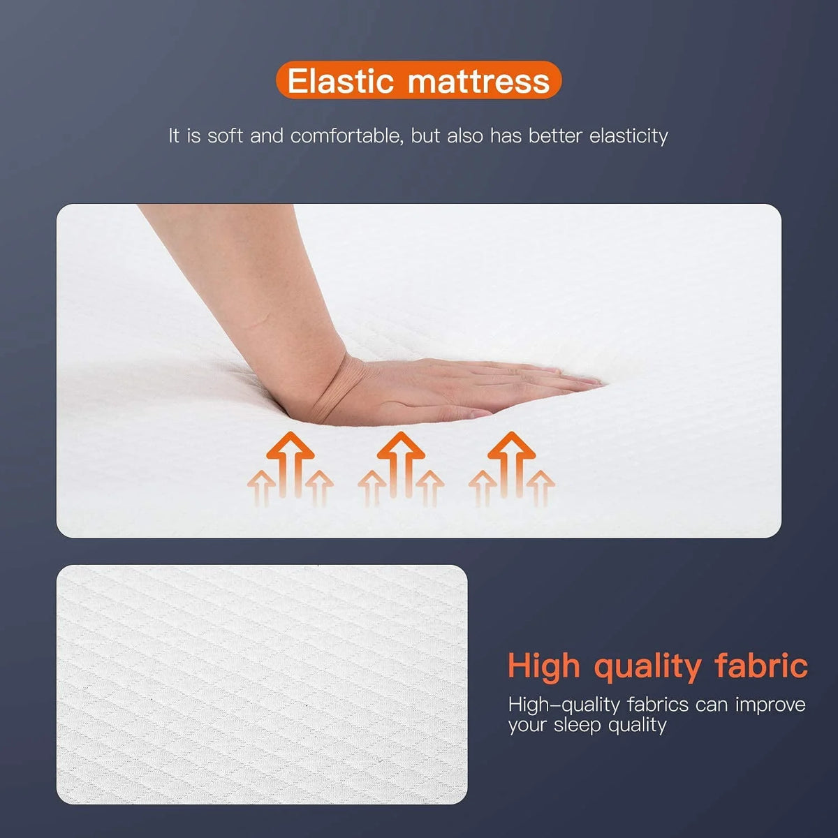 8 inch Twin Size Memory Foam Gel Mattress V74884