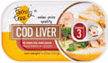 Wild Caught Cod Liver in Own Oil 4.27 oz Pack of 12 N717