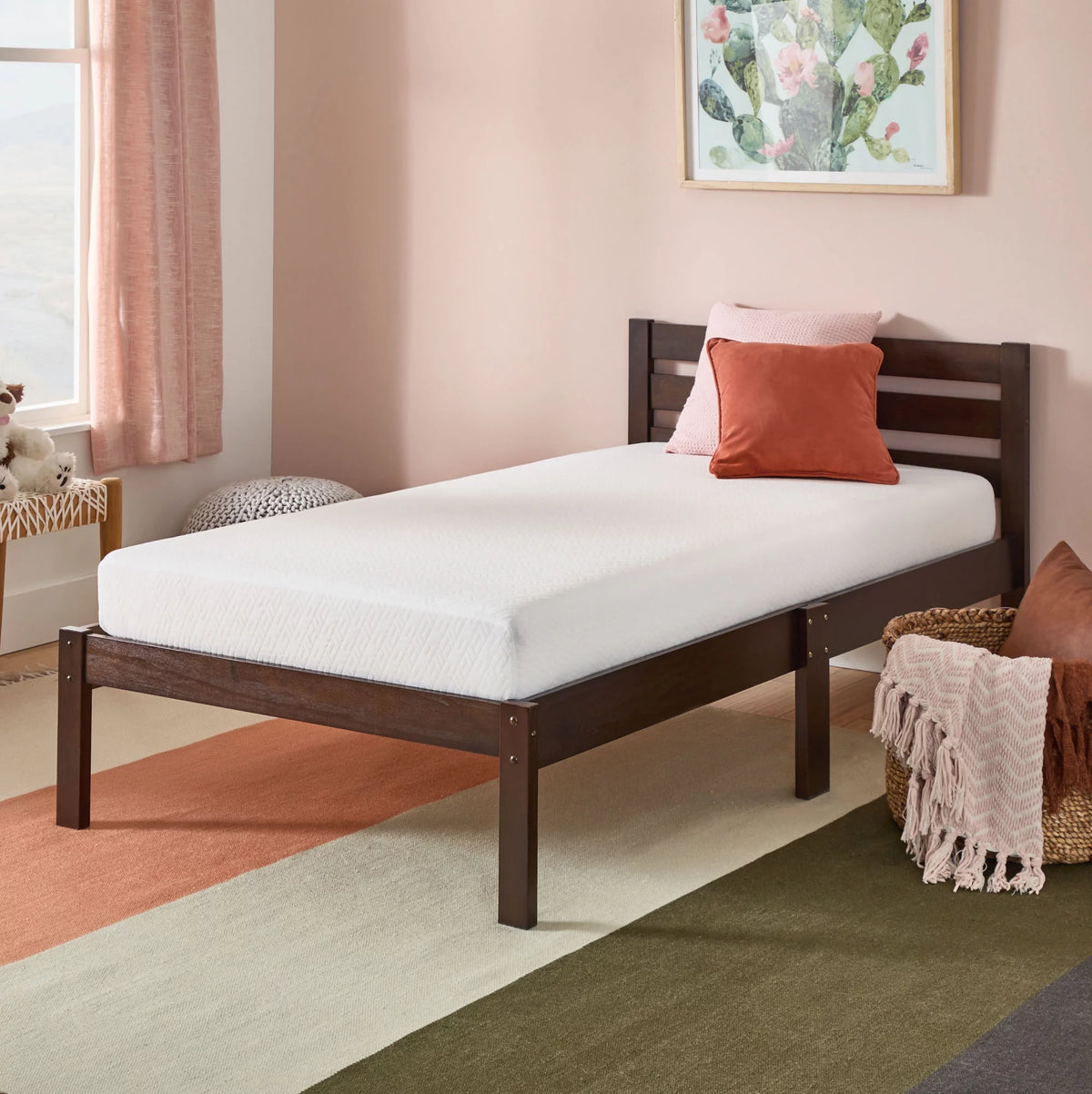 5 Gel Memory Foam Mattress, Twin M10178