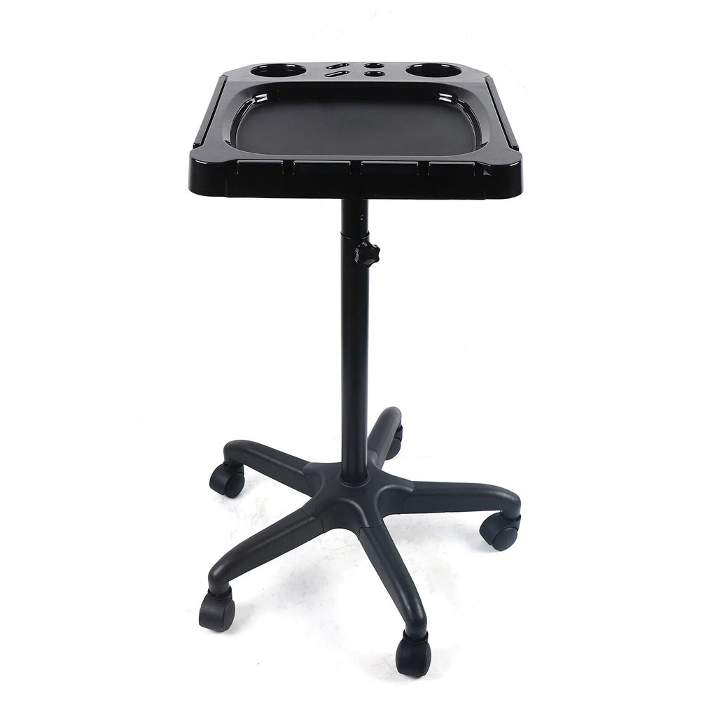 Black Adjustable Height Storage Cart Q37769
