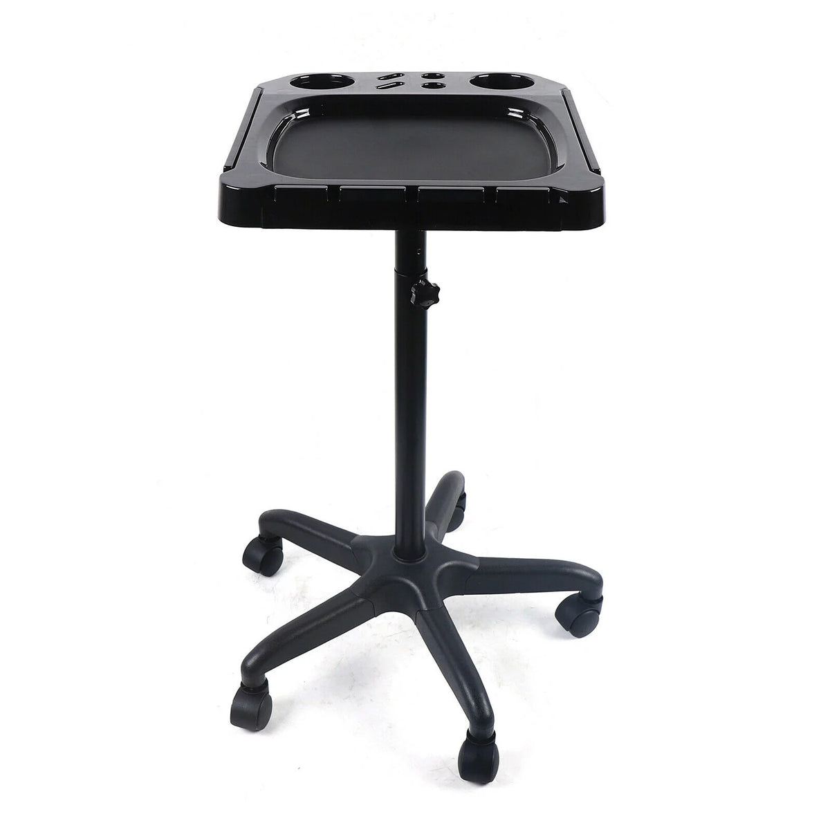 Black Adjustable Height Storage Cart Q37769