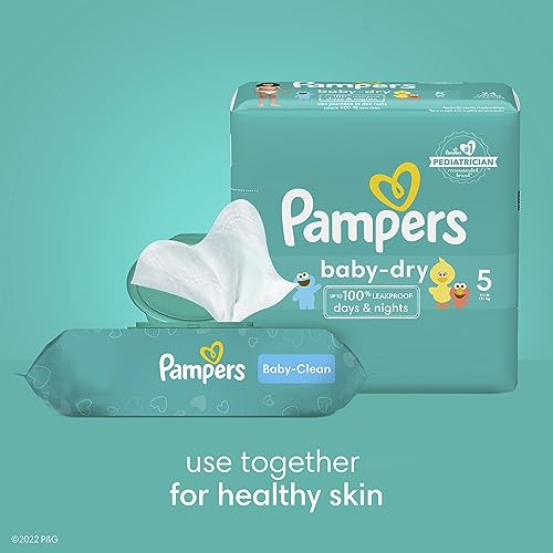 Baby Dry Diapers Size 1 120 Count Disposable Diapers S915