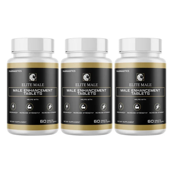 Male Enhancement Tablets 3 Bottles 180 Tablets J324