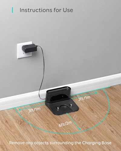 Robot Vacuum and Mop Combo, Self Emptying, 7000 Pa Suction M8972