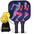 Carbonfiber Graphite Pickleball Paddle Set M9510