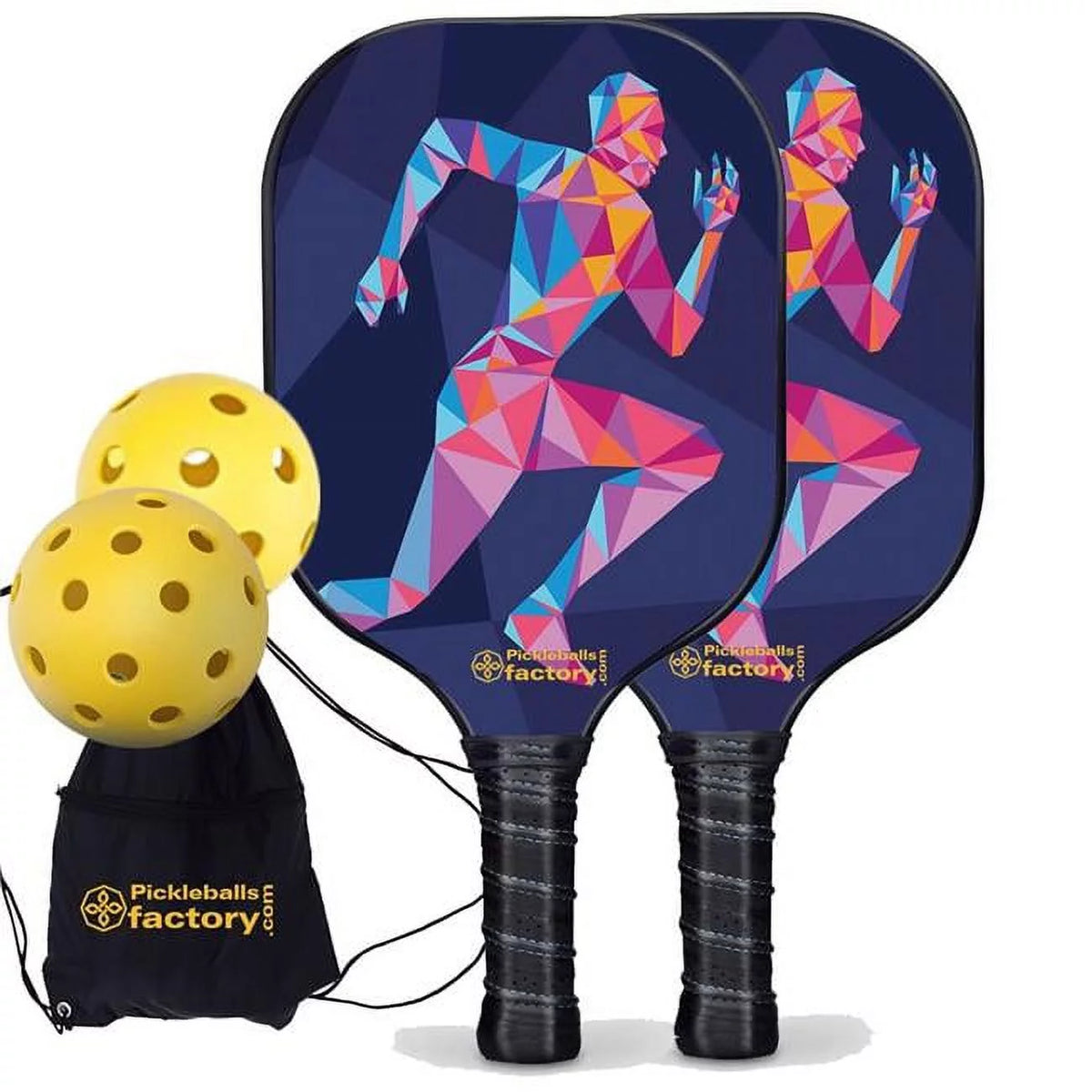 Carbonfiber Graphite Pickleball Paddle Set M9510