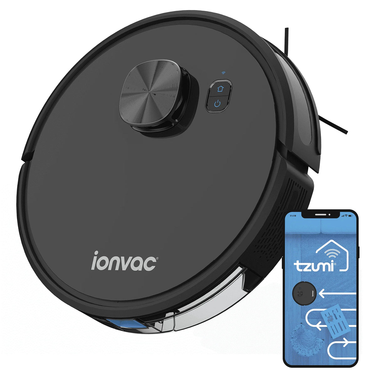 Wi-Fi Laser Mapping Robot Vacuum Cleaner R40822
