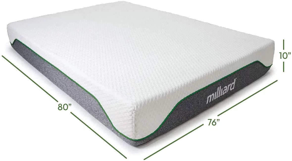 10 inch Firm Memory Foam Mattress Queen D426344