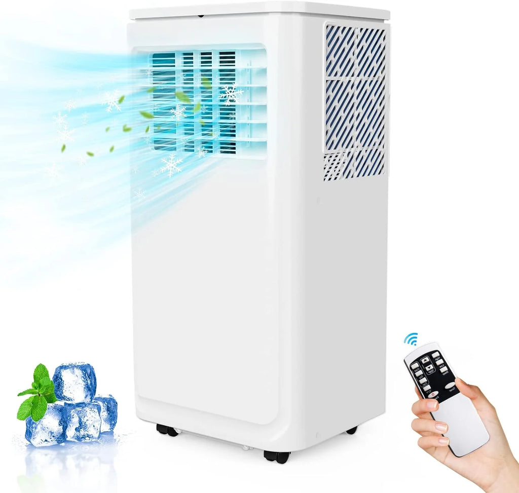 8000 BTU Portable Indoor Air Conditioner with Remote Control X8641
