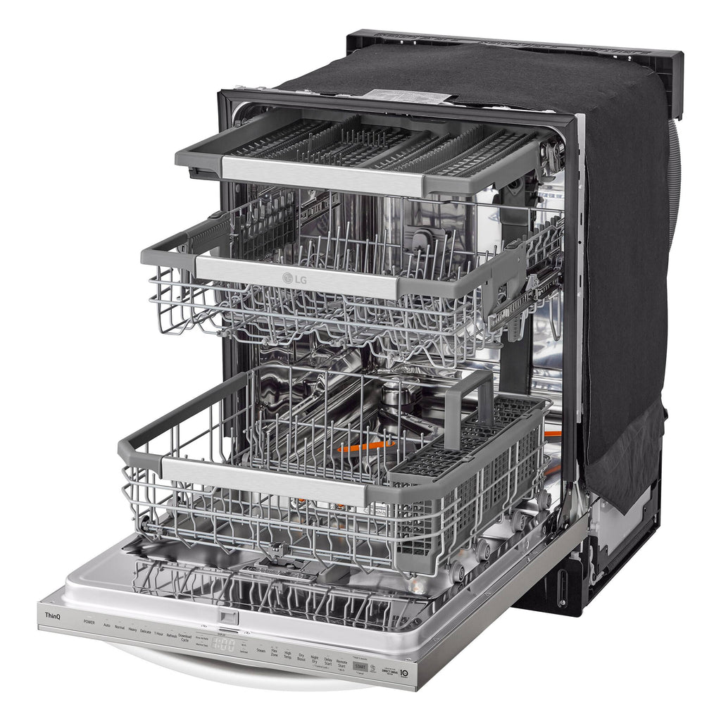24 In. Stainless Steel Built-In Smart Steam Dishwasher W1628