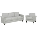 Light Gray Chair and 3-seat Sofa N5227