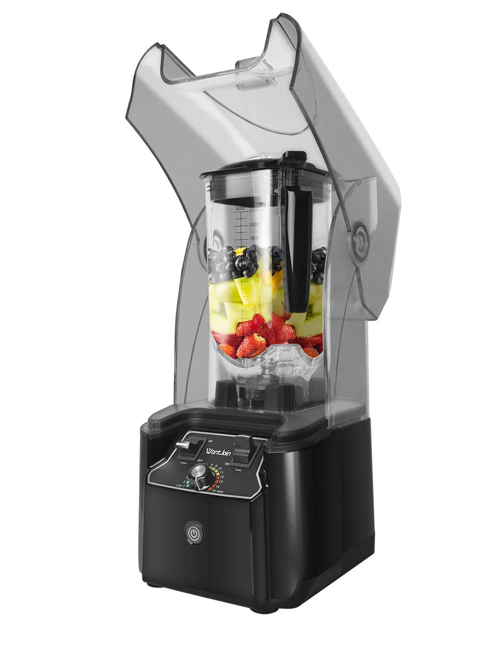 2200W Quiet Shield Black Blender with Sound Enclosure O120263