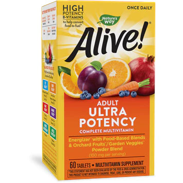 Adult Ultra Potency Complete Multivitamin 60 tabs W719