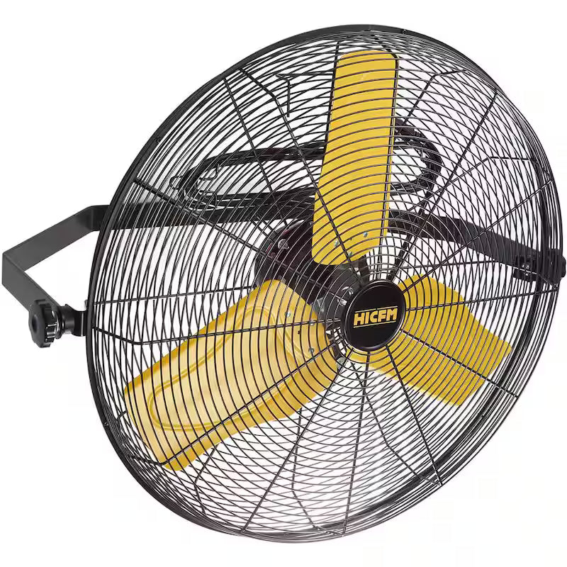 Yellow 2 Speeds 24 in. Wall Fan Y7552