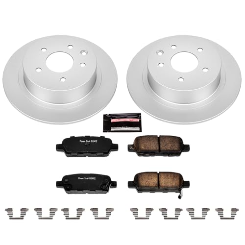 Rear Replacement Brake Pads and Rotors Kit D2018