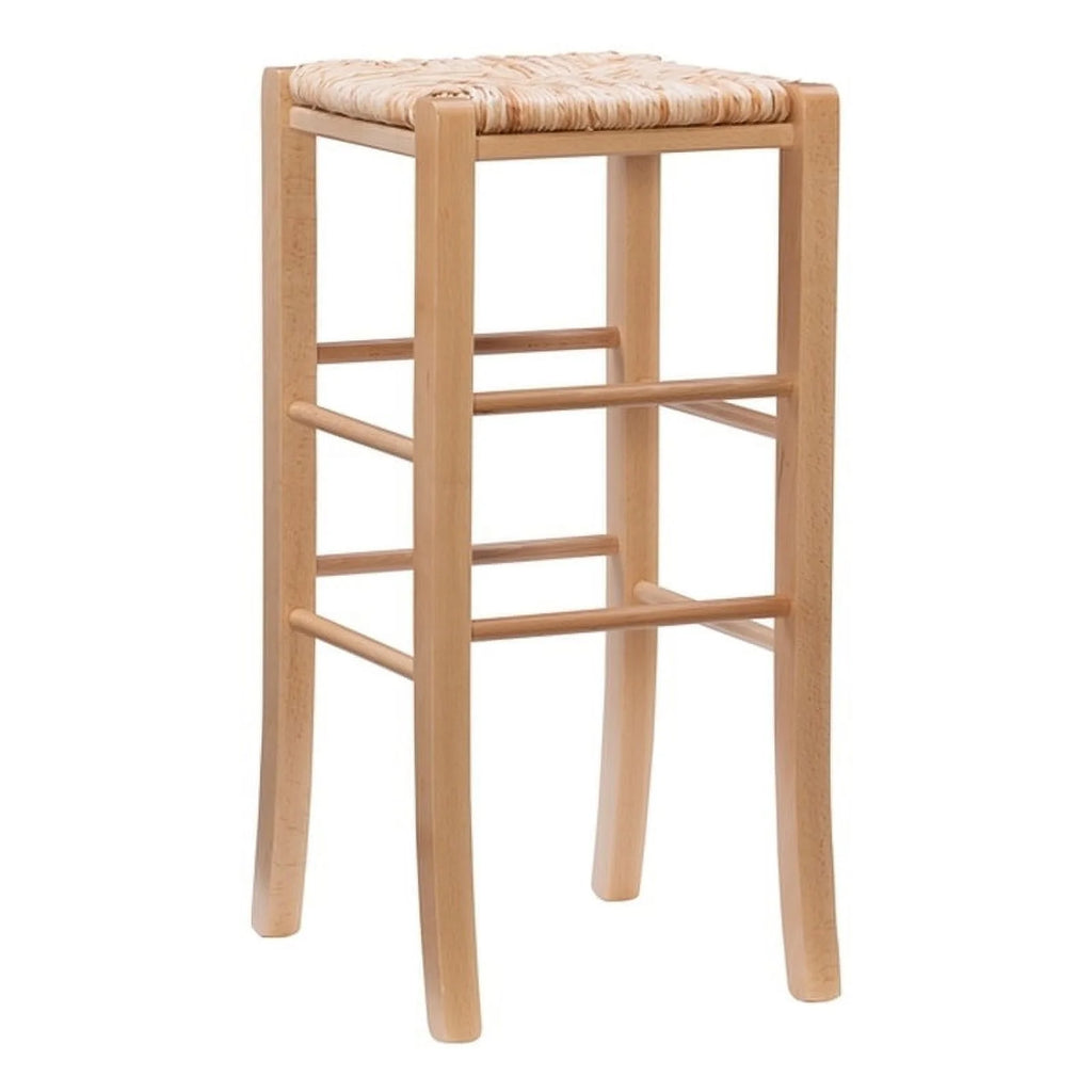 29.15" Traditional Wood Backless Bar Stool V6928