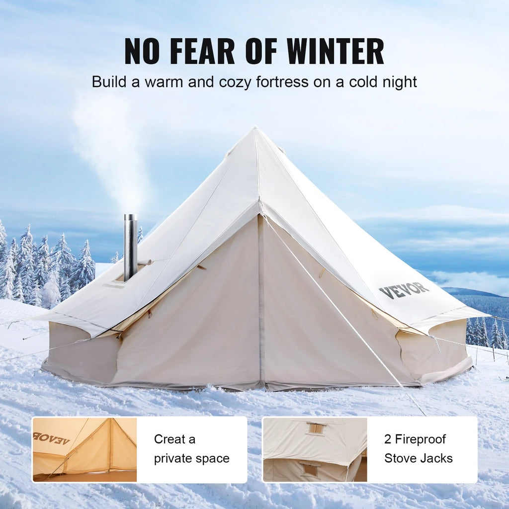 Cotton Canvas Waterproof Bell Tent H933763