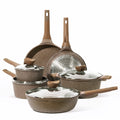 10 Pcs Nonstick Granite Cookware Set Z4365