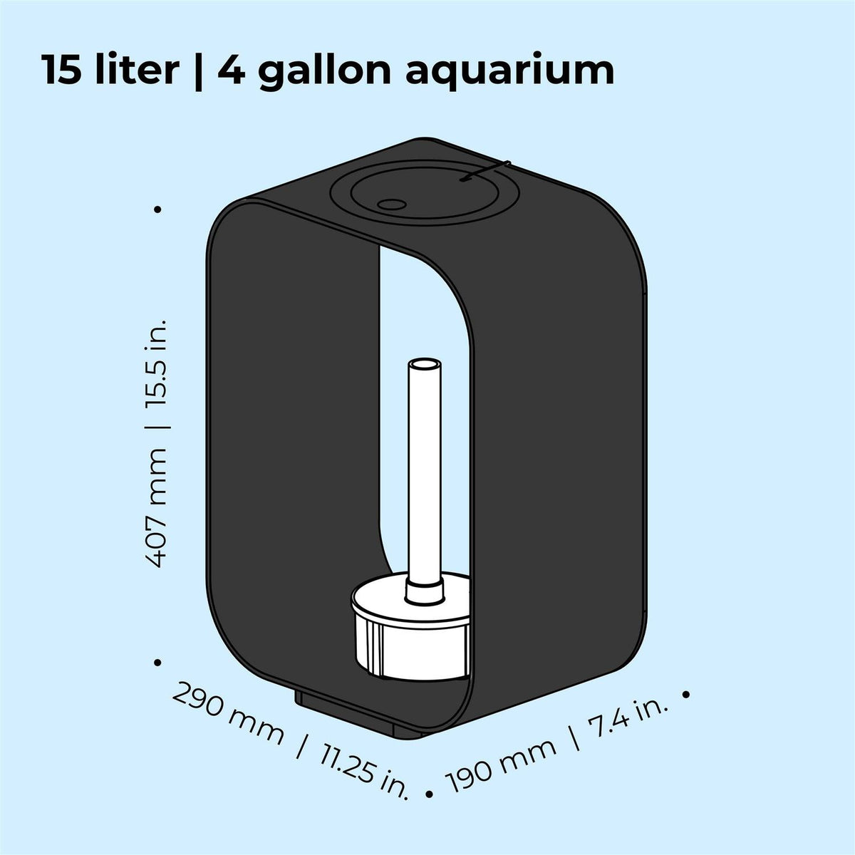 15 Aquarium with MCR Light E7722