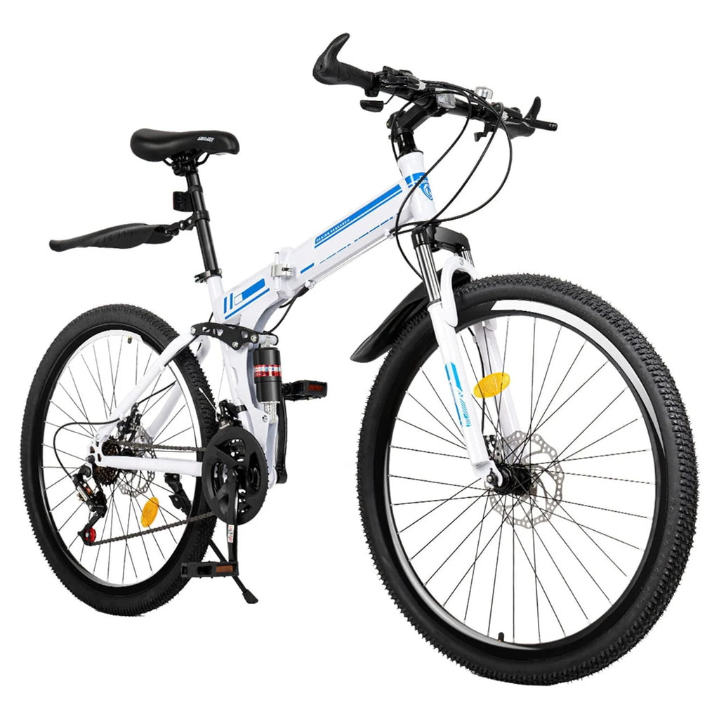 26 Inch 21 Speed Folding Mountain Bike W506969