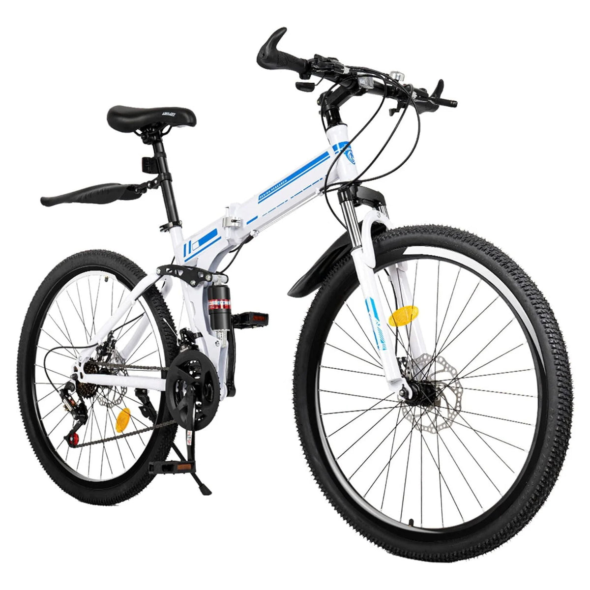 26 Inch 21 Speed Folding Mountain Bike W506969