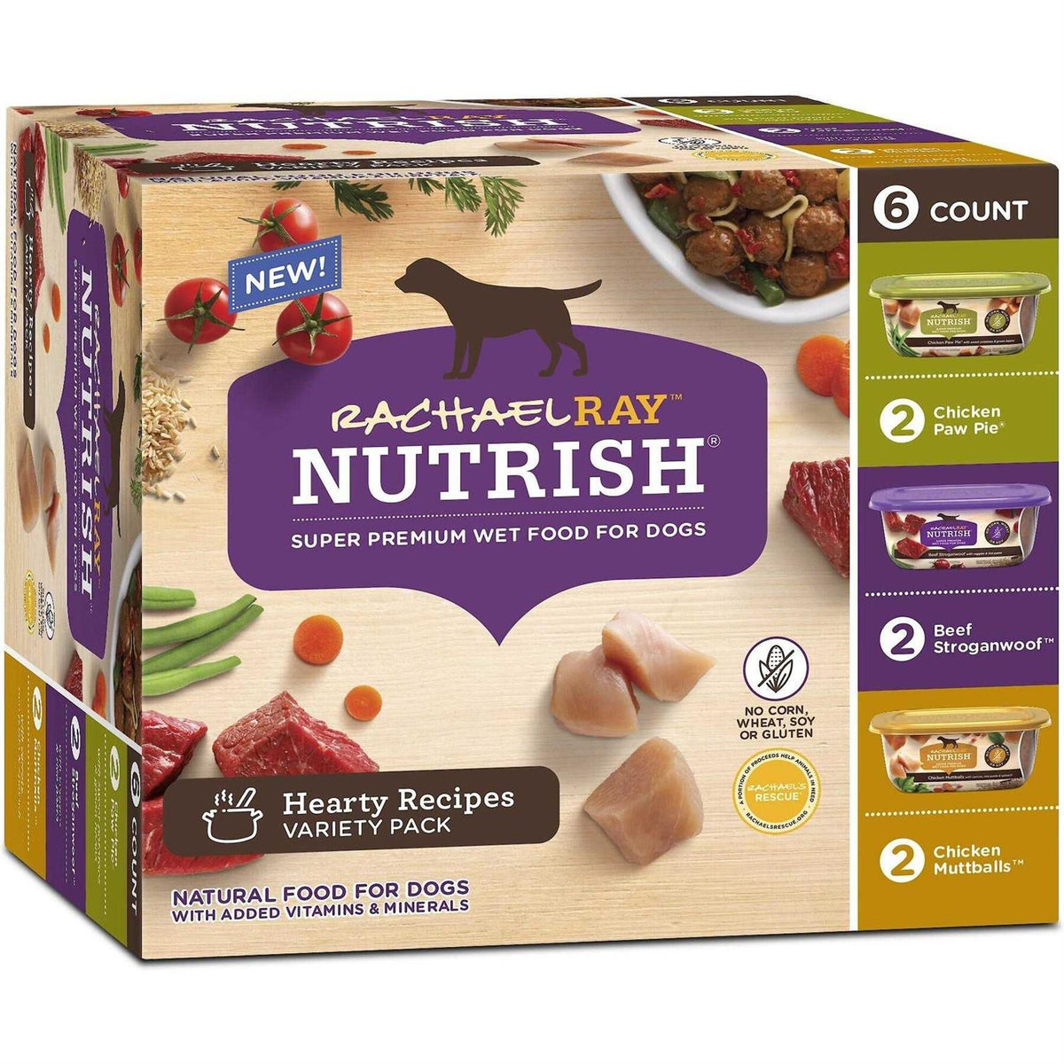 Wet Dog Food Variety Pack L298240