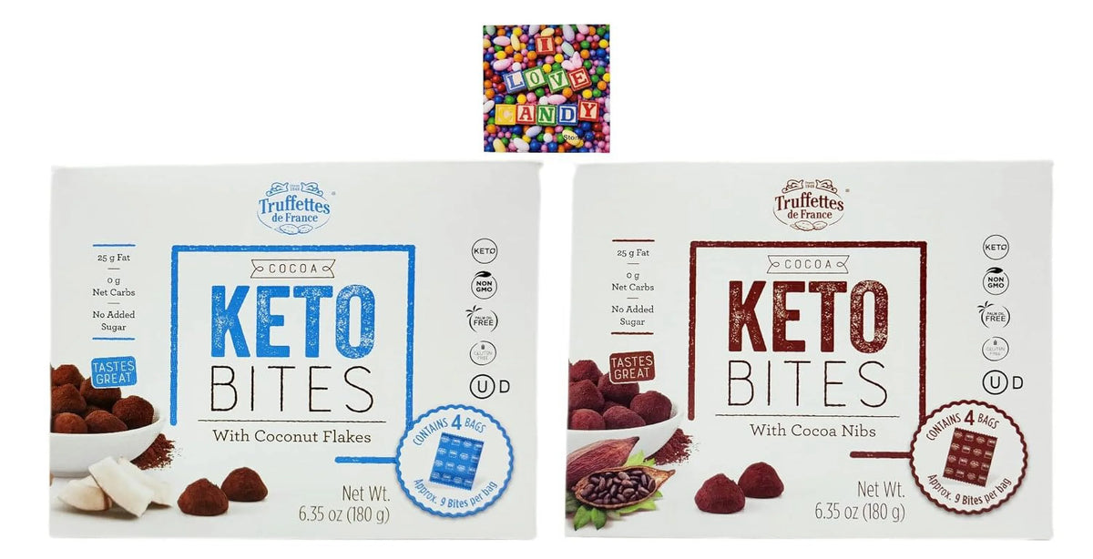 Gluten Free Coconut and Cocoa Truffles 8 Snack Bags F4857