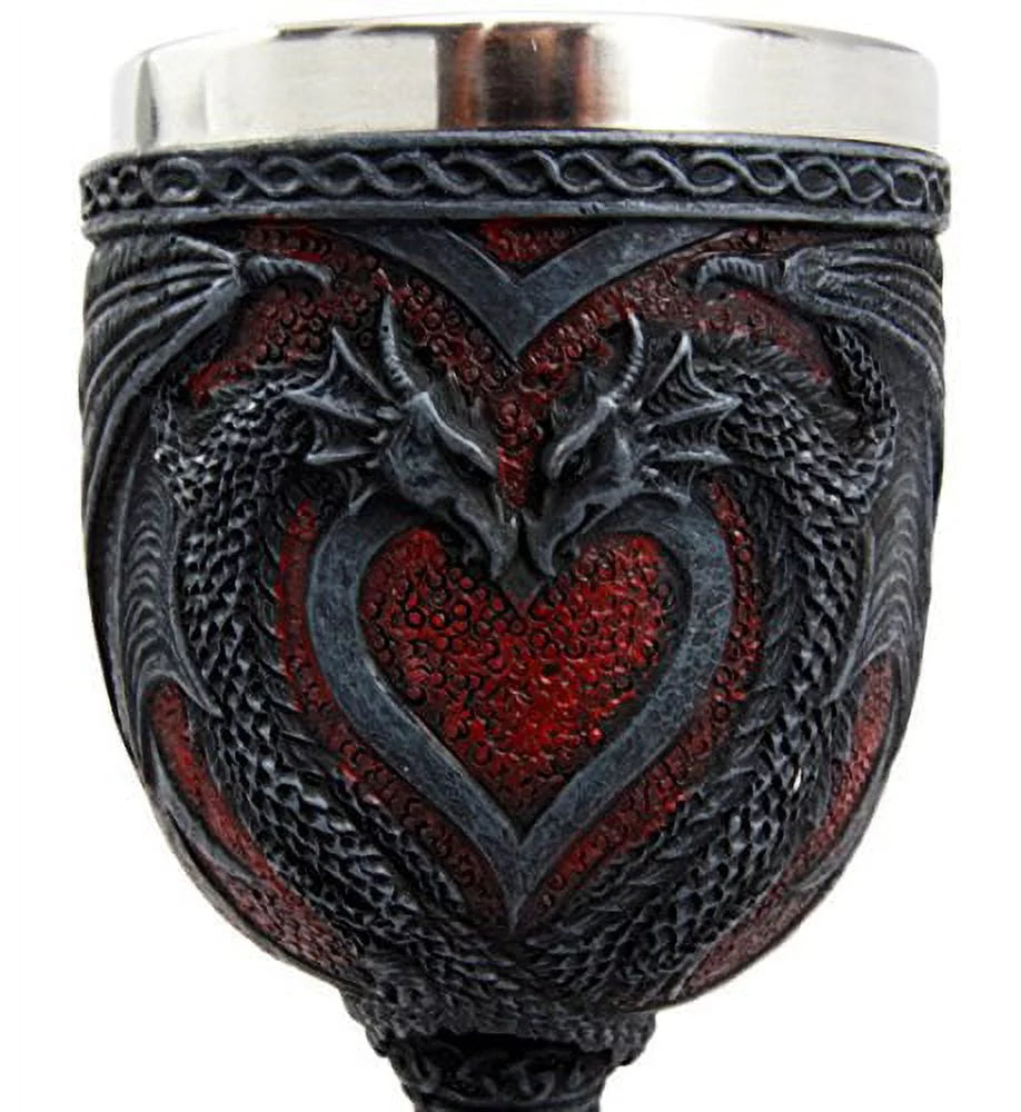 Celtic Dragon Wine Goblet Chalice F1868