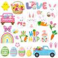 50 PCS Reusable Winter Gel Window Clings K52081