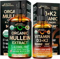 Organic Mullein & Vitamin D3 K2 Drops W93512