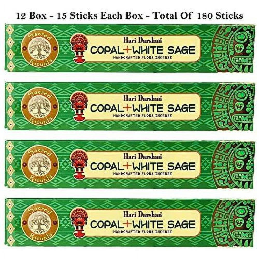 Handcrafted Incense Sticks 180 Sticks Copal White Sage U82744