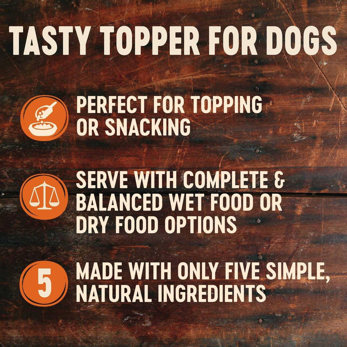 Grain Free Chicken Wet Dog Food Topper Z18532