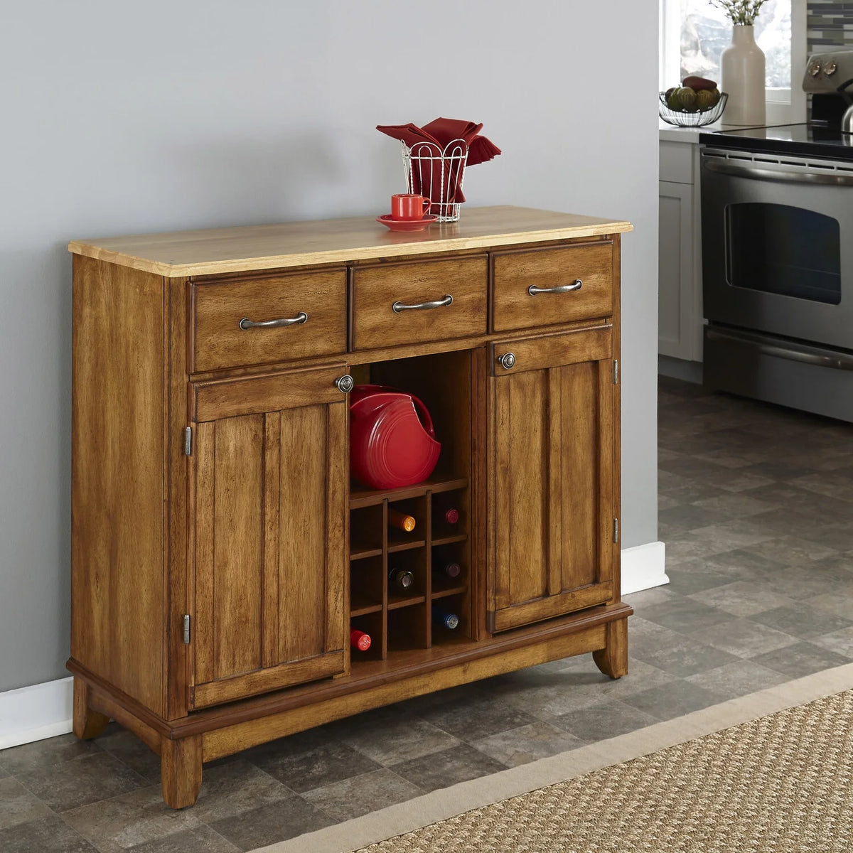 Wood Buffet in Brown O2251