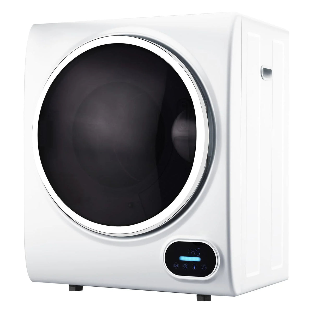 850W 1.50 cu. ft Electric Compact Laundry Dryer with Stainless Steel Drum V413