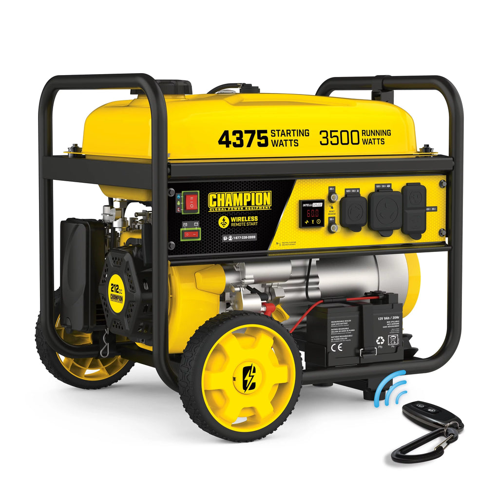 3500 Watts Portable Generator with Remote Start A9987