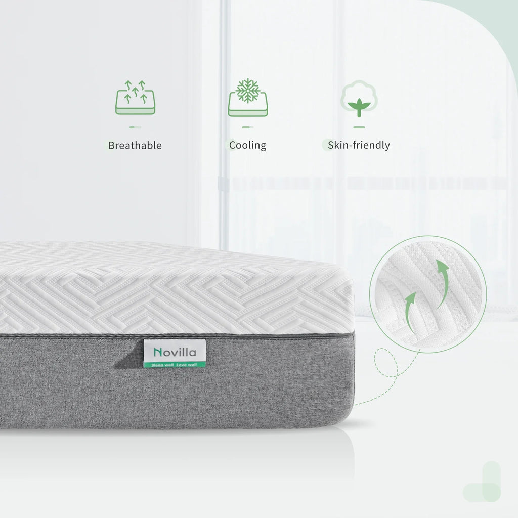 10 inch Cooling Gel Memory Foam Queen Mattress E863