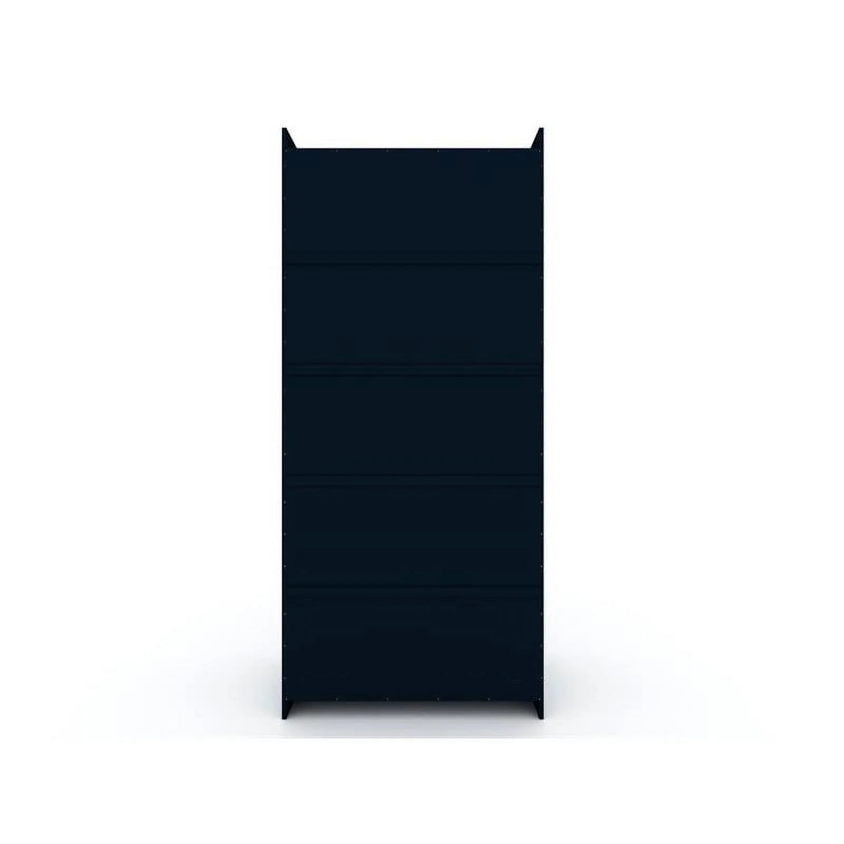 Blue Wood Sectional Corner Wardrobe Closet W324