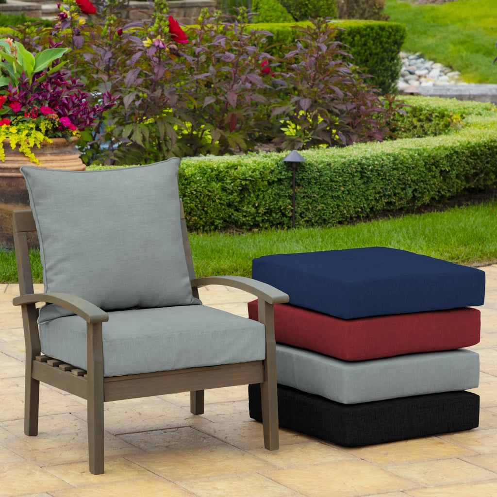 Water Repellent Fade Resistant Deep Seat Cushion Set X1634