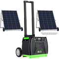 3600W Solar & Wind Powered Pure Sine Wave Off-Grid Generator with 2pcs 100W Solar Panel L483