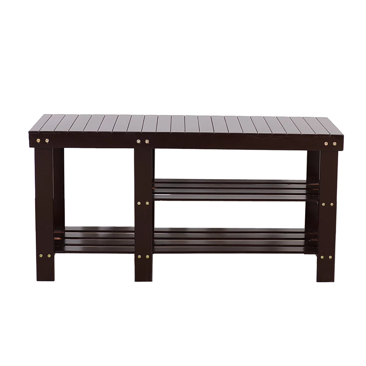 90cm Natural Bamboo Shoe Rack Organizer A6979