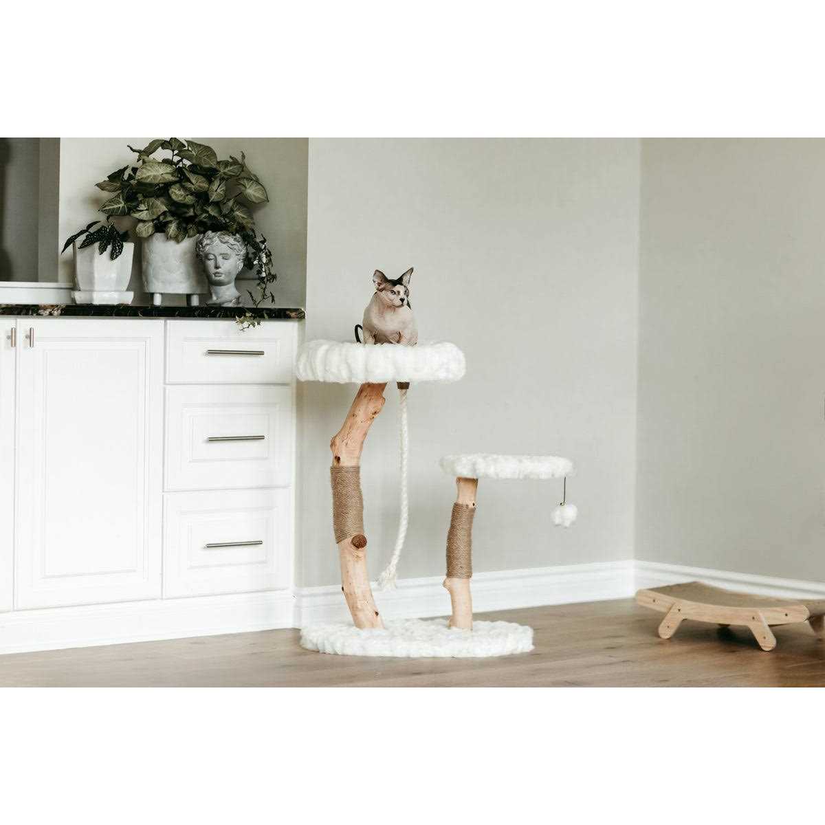 Modern Wooden Cat Tree M97447