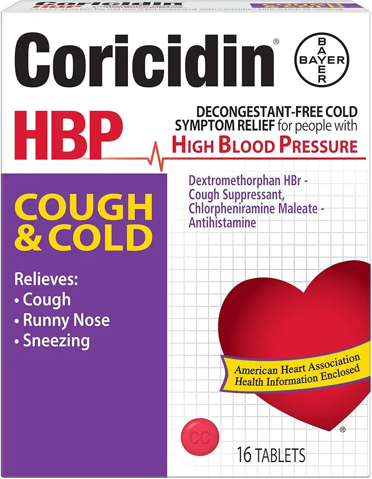 Cough and Cold Tablets 16 ct P1559