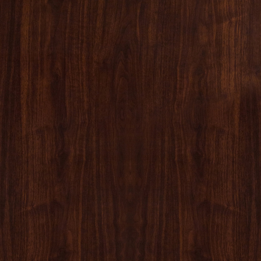 30" x 42" Rectangular High-Gloss Walnut Resin Table Top Q5014