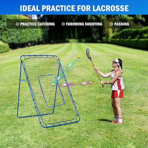 Lacrosse Rebound Net with Target Strike Zone L14728