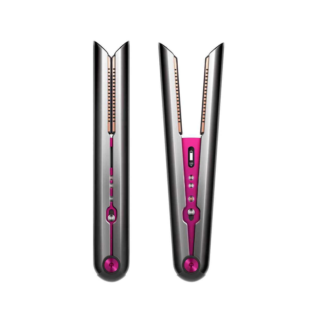 Refurbished Nickel/Fuchsia Straightener H28407