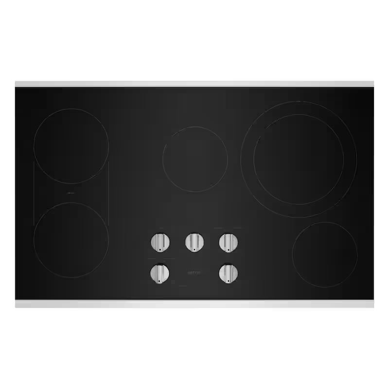36 in. Stainless Steel Electric Cooktop with 5 Elements N8314